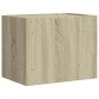 Mesitas de noche de pared 2 unidades roble Sonoma 45x30x35 cm de , Mesitas de noche - Ref: Foro24-848330, Precio: 78,35 €, De...