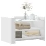 Mesa de centro madera de ingeniería blanca 80x50x50 cm de , Mesas de centro - Ref: Foro24-848339, Precio: 61,71 €, Descuento: %
