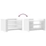 Mesa de centro madera de ingeniería blanca 80x50x50 cm de , Mesas de centro - Ref: Foro24-848339, Precio: 61,71 €, Descuento: %