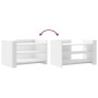 Mesa de centro madera de ingeniería blanca 80x50x50 cm de , Mesas de centro - Ref: Foro24-848339, Precio: 62,46 €, Descuento: %