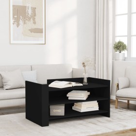 Mesa de centro de madera de ingeniería negra 100x50x50 cm de , Mesas de centro - Ref: Foro24-848347, Precio: 72,71 €, Descuen...