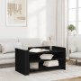 Mesa de centro de madera de ingeniería negra 100x50x50 cm de , Mesas de centro - Ref: Foro24-848347, Precio: 72,71 €, Descuen...