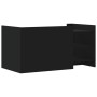 Mesa de centro de madera de ingeniería negra 100x50x50 cm de , Mesas de centro - Ref: Foro24-848347, Precio: 72,71 €, Descuen...