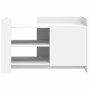 Mesa de centro madera de ingeniería blanca 80x50x50 cm de , Mesas de centro - Ref: Foro24-848353, Precio: 67,06 €, Descuento: %
