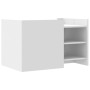 Mesa de centro madera de ingeniería blanca 80x50x50 cm de , Mesas de centro - Ref: Foro24-848353, Precio: 67,06 €, Descuento: %