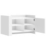 Mesa de centro madera de ingeniería blanca 80x50x50 cm de , Mesas de centro - Ref: Foro24-848353, Precio: 67,06 €, Descuento: %
