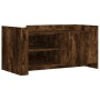 Mesa de centro madera de ingeniería roble ahumado 100x50x50 cm de , Mesas de centro - Ref: Foro24-848364, Precio: 76,50 €, De...