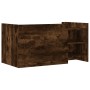 Mesa de centro madera de ingeniería roble ahumado 100x50x50 cm de , Mesas de centro - Ref: Foro24-848364, Precio: 76,50 €, De...