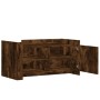 Mesa de centro madera de ingeniería roble ahumado 100x50x50 cm de , Mesas de centro - Ref: Foro24-848364, Precio: 76,50 €, De...