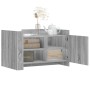 Mesa de centro de madera de ingeniería gris Sonoma 80x50x50 cm de , Mesas de centro - Ref: Foro24-848358, Precio: 66,83 €, De...