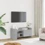 Mueble de TV madera ingeniería gris hormigón 80x35x40 cm de , Muebles TV - Ref: Foro24-848370, Precio: 48,50 €, Descuento: %