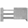 Mueble de TV madera ingeniería gris hormigón 80x35x40 cm de , Muebles TV - Ref: Foro24-848370, Precio: 49,09 €, Descuento: %