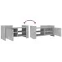 Mueble de TV madera ingeniería gris hormigón 80x35x40 cm de , Muebles TV - Ref: Foro24-848370, Precio: 48,50 €, Descuento: %