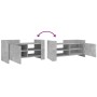 Mueble de TV madera ingeniería gris hormigón 80x35x40 cm de , Muebles TV - Ref: Foro24-848370, Precio: 49,09 €, Descuento: %