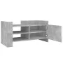 Mueble de TV madera ingeniería gris hormigón 80x35x40 cm de , Muebles TV - Ref: Foro24-848370, Precio: 48,50 €, Descuento: %