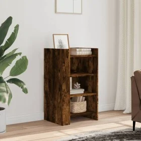 Aparador de madera de ingeniería roble ahumado 45x35x75 cm de , Aparadores - Ref: Foro24-848385, Precio: 52,79 €, Descuento: %