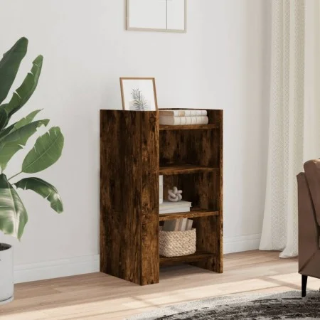 Smoked oak engineered wood sideboard 45x35x75 cm by , Sideboards - Ref: Foro24-848385, Price: 52,79 €, Discount: %