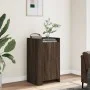 Aparador madera contrachapada marrón roble 45x35x75 cm de , Aparadores - Ref: Foro24-848401, Precio: 68,67 €, Descuento: %