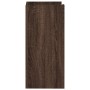 Aparador madera contrachapada marrón roble 45x35x75 cm de , Aparadores - Ref: Foro24-848401, Precio: 69,84 €, Descuento: %