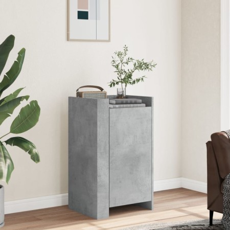 Aparador de madera de ingeniería gris hormigón 45x35x75 cm de , Aparadores - Ref: Foro24-848398, Precio: 68,34 €, Descuento: %