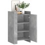 Aparador de madera de ingeniería gris hormigón 45x35x75 cm de , Aparadores - Ref: Foro24-848398, Precio: 68,34 €, Descuento: %