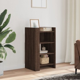 Aparador madera contrachapada marrón roble 45x35x75 cm de , Aparadores - Ref: Foro24-848387, Precio: 48,76 €, Descuento: %