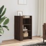 Aparador madera contrachapada marrón roble 45x35x75 cm de , Aparadores - Ref: Foro24-848387, Precio: 48,76 €, Descuento: %