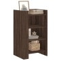Aparador madera contrachapada marrón roble 45x35x75 cm de , Aparadores - Ref: Foro24-848387, Precio: 48,76 €, Descuento: %