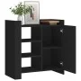 Aparador de madera de ingeniería negro 73,5x35x75 cm de , Aparadores - Ref: Foro24-848403, Precio: 74,87 €, Descuento: %