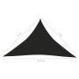 Toldo de vela negro HDPE 160 g/m² 3x3x4,2 m de vidaXL, Sombrillas - Ref: Foro24-311749, Precio: 28,85 €, Descuento: %