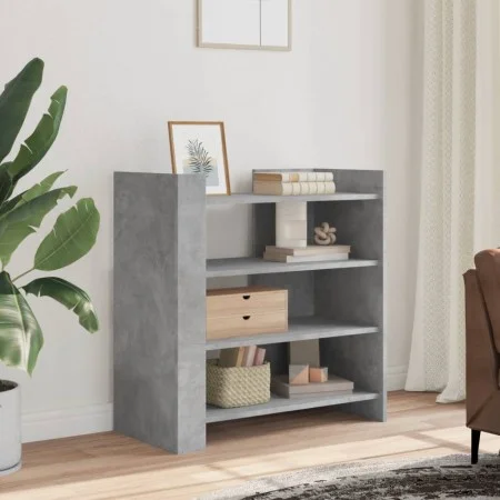 Aparador de madera contrachapada gris hormigón 73,5x35x75 cm de , Aparadores - Ref: Foro24-848391, Precio: 52,77 €, Descuento: %