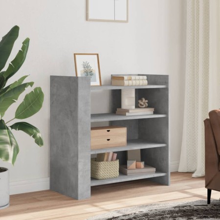Aparador de madera contrachapada gris hormigón 73,5x35x75 cm de , Aparadores - Ref: Foro24-848391, Precio: 53,45 €, Descuento: %