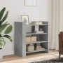Aparador de madera contrachapada gris hormigón 73,5x35x75 cm de , Aparadores - Ref: Foro24-848391, Precio: 52,77 €, Descuento: %