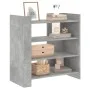 Aparador de madera contrachapada gris hormigón 73,5x35x75 cm de , Aparadores - Ref: Foro24-848391, Precio: 52,77 €, Descuento: %
