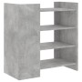Aparador de madera contrachapada gris hormigón 73,5x35x75 cm de , Aparadores - Ref: Foro24-848391, Precio: 53,45 €, Descuento: %