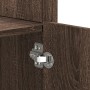 Aparador de madera de ingeniería marrón roble 100x35x75 cm de , Aparadores - Ref: Foro24-848415, Precio: 104,08 €, Descuento: %