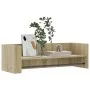 Estante de pared madera ingeniería roble Sonoma 100x35x30,5 cm de , Estantes y estanterías - Ref: Foro24-848460, Precio: 40,1...