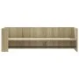 Estante de pared madera ingeniería roble Sonoma 100x35x30,5 cm de , Estantes y estanterías - Ref: Foro24-848460, Precio: 40,1...