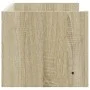 Estante de pared madera ingeniería roble Sonoma 100x35x30,5 cm de , Estantes y estanterías - Ref: Foro24-848460, Precio: 40,1...