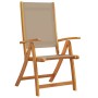 Sillas de jardín plegables 4 uds madera maciza acacia textileno de , Sillas de jardín - Ref: Foro24-3279244, Precio: 344,02 €...