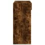 Aparador de madera de ingeniería roble ahumado 80x42,5x124 cm de , Aparadores - Ref: Foro24-3281389, Precio: 142,05 €, Descue...