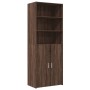Aparador alto madera de ingeniería marrón roble 70x42,5x185 cm de , Aparadores - Ref: Foro24-3281377, Precio: 154,18 €, Descu...