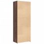Aparador alto madera de ingeniería marrón roble 70x42,5x185 cm de , Aparadores - Ref: Foro24-3281377, Precio: 154,18 €, Descu...