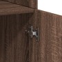 Aparador alto madera de ingeniería marrón roble 70x42,5x185 cm de , Aparadores - Ref: Foro24-3281377, Precio: 154,18 €, Descu...