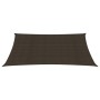 Toldo de vela HDPE marrón 160 g/m² 3,5x4,5 m de vidaXL, Sombrillas - Ref: Foro24-311791, Precio: 50,35 €, Descuento: %