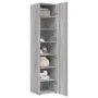 Aparador de madera de ingeniería gris Sonoma 40x42,5x185 cm de , Aparadores - Ref: Foro24-3281404, Precio: 130,95 €, Descuent...