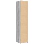 Aparador de madera de ingeniería gris Sonoma 40x42,5x185 cm de , Aparadores - Ref: Foro24-3281404, Precio: 133,28 €, Descuent...