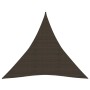 Toldo de vela marrón HDPE 160 g/m² 3,6x3,6x3,6 m de vidaXL, Sombrillas - Ref: Foro24-311803, Precio: 30,23 €, Descuento: %