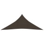 Toldo de vela marrón HDPE 160 g/m² 3,6x3,6x3,6 m de vidaXL, Sombrillas - Ref: Foro24-311803, Precio: 30,23 €, Descuento: %