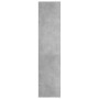 Estantería/Aparador madera contrachapada gris 66x30x130 cm de vidaXL, Librerías y estanterías - Ref: Foro24-800157, Precio: 7...